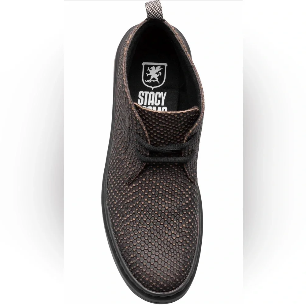 *NIB* Men’s Stacy Adams Cai Snakeskin Embossed Chukka Boot -‎ Size 9